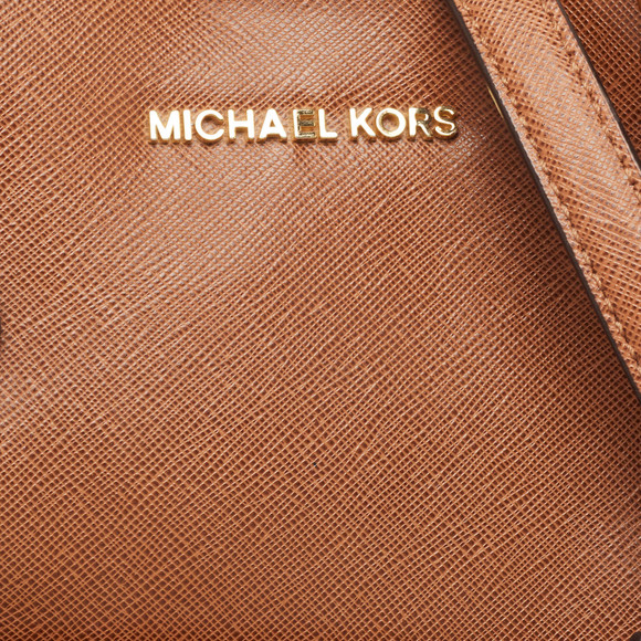 MICHAEL KORS Brown Saffiano Leather Greenwich Tote - Picture 5 of 8